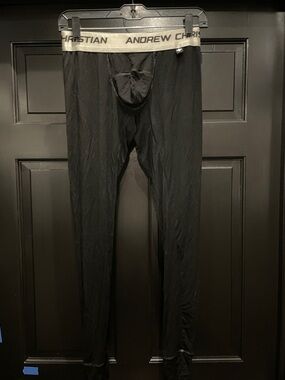 Andrew Christian Black Underwear with Red Branded Waist Tag